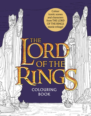 Cover image for 9780008713409 - The Lord of the Rings Movie Trilogy Colouring Book