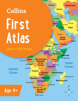 Cover image for 9780008716493 - Collins First Atlas