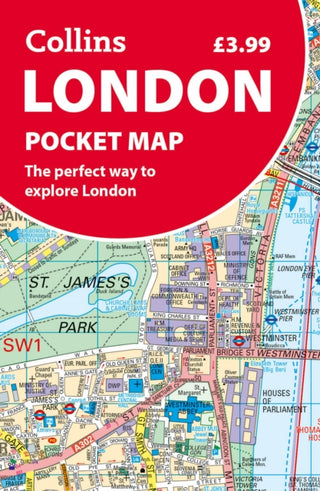 Cover image for 9780008719166 - London Pocket Map