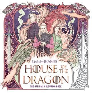 Cover image for 9780008719708 - House of the Dragon: The Official Colouring Book