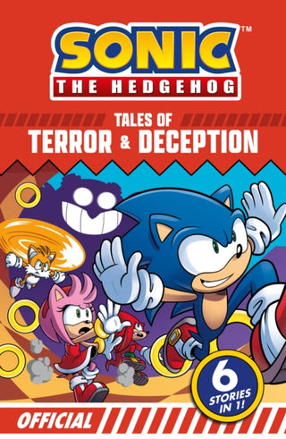 Cover image for 9780008720933 - Sonic the Hedgehog Tales of Terror and Deception: 6 Action-packed Stories in 1