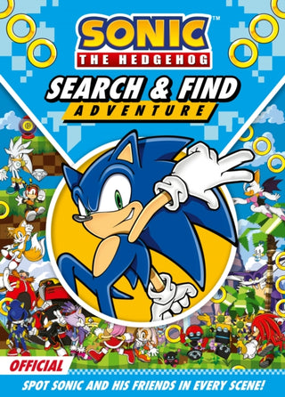 Cover image for 9780008720940 - Sonic the Hedgehog Search & Find Adventure