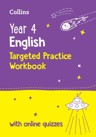 Cover image for 9780008727840 - Year 4 English Targeted Practice Workbook