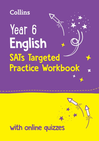 Cover image for 9780008727888 - Year 6 English KS2 SATs Targeted Practice Workbook