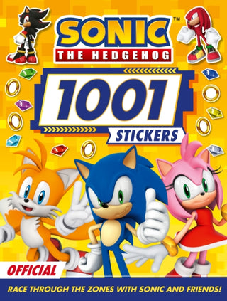 Cover image for 9780008729837 - Sonic the Hedgehog 1001 Stickers