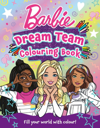 Cover image for 9780008730345 - Barbie Dream Team Colouring Book