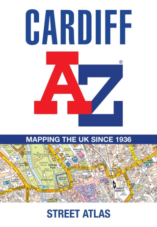 Supplemental image for 9780008730840 - Cardiff A-Z Street Atlas