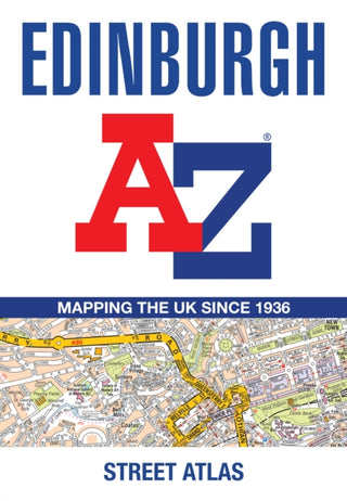 Cover image for 9780008730857 - Edinburgh A-Z Street Atlas