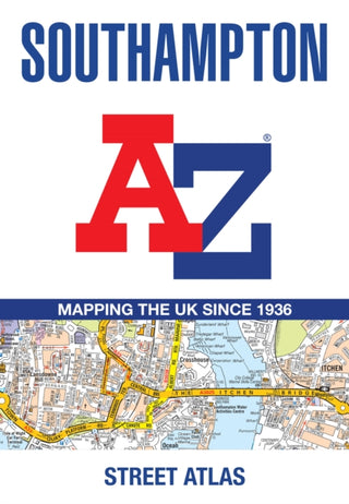Cover image for 9780008730888 - Southampton A-Z Street Atlas