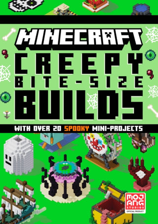 Cover image for 9780008732998 - MNCRFT CREEPY BITE-SIZE HB