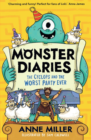 Cover image for 9780008733018 - Monster Diaries: The Cyclops and the Worst Party Ever