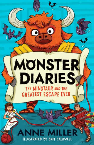 Cover image for 9780008733049 - Monster Diaries: The Minotaur and the Greatest Escape Ever