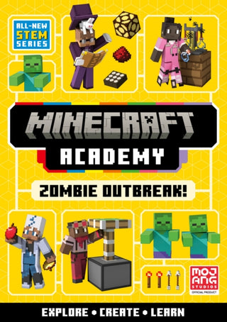 Cover image for 9780008733070 - Minecraft Academy Zombie Outbreak