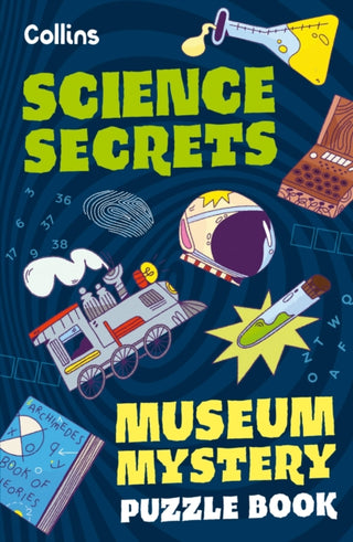 Cover image for 9780008733155 - Museum Mystery Puzzle Book – Science Secrets