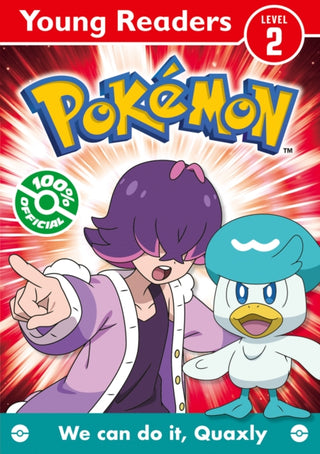 Cover image for 9780008743192 - Pokemon Young Readers Level 2: We Can Do it, Quaxly!