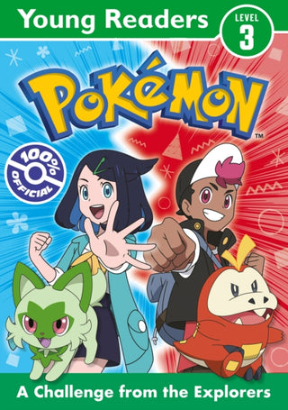 Cover image for 9780008743208 - Pokemon Young Readers Level 3: A Challenge from the Explorers