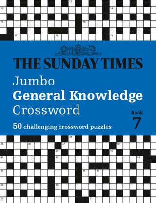 Cover image for 9780008748814 - The Sunday Times Jumbo General Knowledge Crossword Book 7