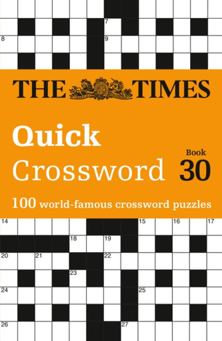 Cover image for 9780008748821 - The Times Quick Crossword Book 30