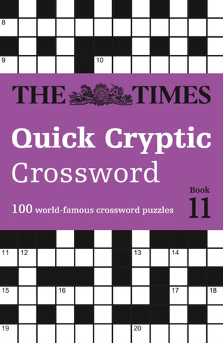 Cover image for 9780008748838 - The Times Quick Cryptic Crossword Book 11