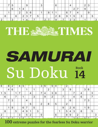 Cover image for 9780008748913 - The Times Samurai Su Doku 14