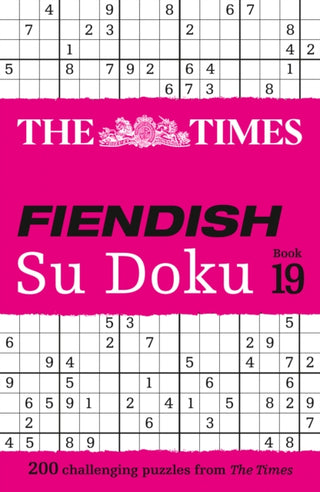 Cover image for 9780008748920 - The Times Fiendish Su Doku Book 19