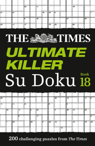 Cover image for 9780008748937 - The Times Ultimate Killer Su Doku Book 18