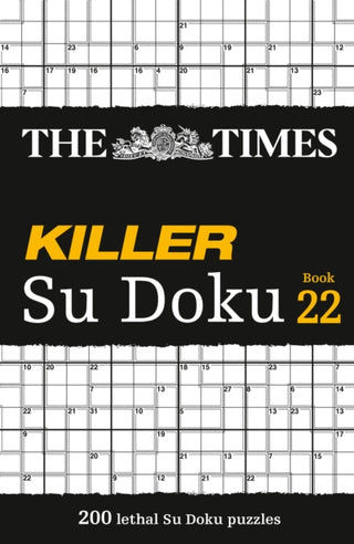 Cover image for 9780008748944 - The Times Killer Su Doku Book 22