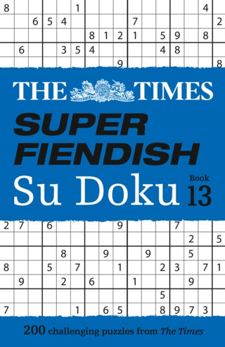 Cover image for 9780008748951 - The Times Super Fiendish Su Doku Book 13