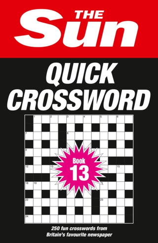 Cover image for 9780008749163 - The Sun Quick Crossword Book 13