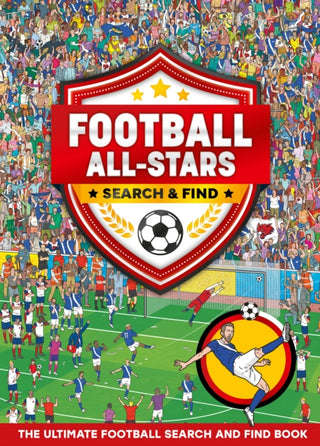 Cover image for 9780008752798 - Football All-Stars: Search and Find
