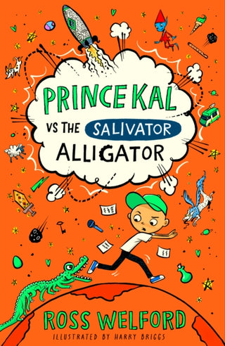 Cover image for 9780008755164 - Prince Kal vs the Salivator Alligator