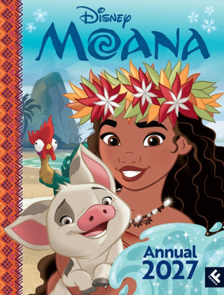 Cover image for 9780008755447 - DISNEY MOANA ANNUAL 2027 HB