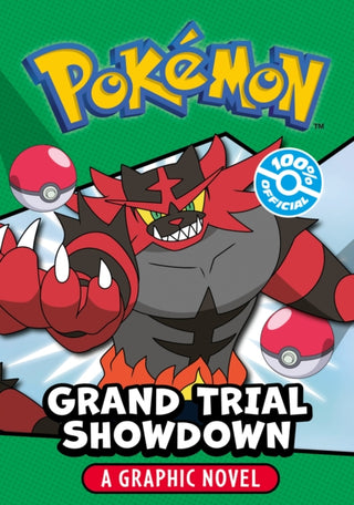 Cover image for 9780008755645 - Pokemon Grand Trial Showdown Graphic Novel