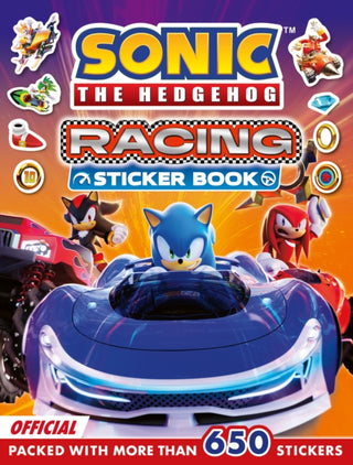 Cover image for 9780008755751 - Sonic the Hedgehog Racing Sticker Book