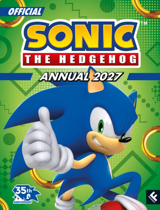 Cover image for 9780008755768 - SONIC HEDGEHOG ANNUAL 2027 HB