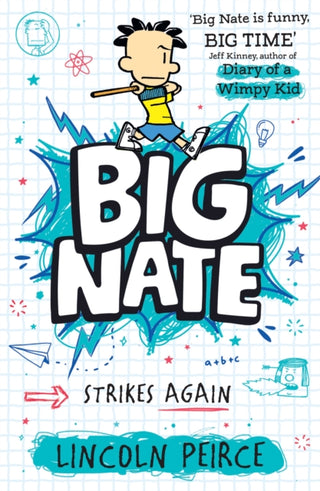 Cover image for 9780008758738 - Big Nate Strikes Again