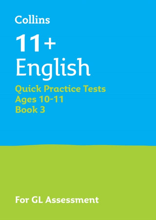 Cover image for 9780008760489 - 11+ English Quick Practice Tests Age 10-11 (Year 6) Set C