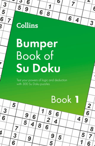 Cover image for 9780008762834 - Collins Bumper Book of Su Doku book 1