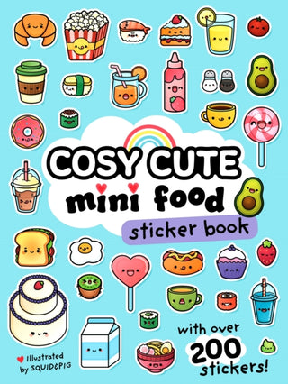 Cover image for 9780008766504 - Cosy Cute Mini Food Sticker book
