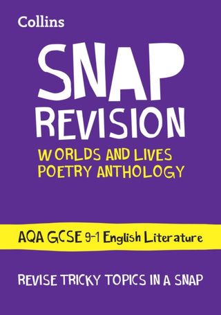 Cover image for 9780008768935 - Worlds and Lives Poetry Cluster AQA GCSE 9-1 English Literature Revision Guide