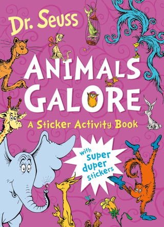 Cover image for 9780008772024 - Animals Galore: A Sticker Activity Book