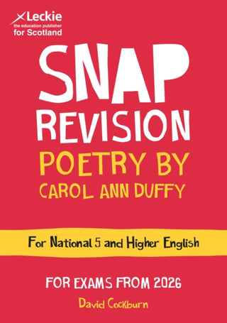 Cover image for 9780008774707 - National 5/Higher English Revision: Poetry by Carol Ann Duffy