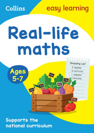 Cover image for 9780008775292 - Real-life maths Activity Book Ages 5-7