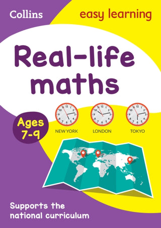 Cover image for 9780008775308 - Real-life maths Activity Book Ages 7-9