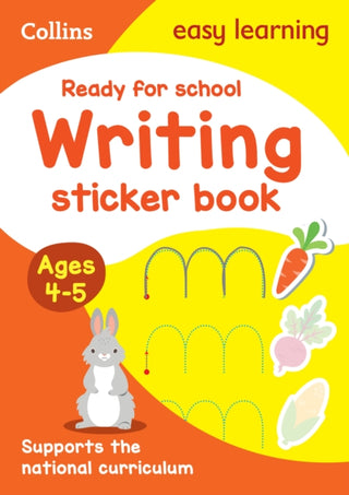 Supplemental image for 9780008775315 - Ready for school: writing Sticker Book Ages 4-5