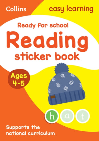 Cover image for 9780008775322 - Ready for school: reading Sticker Book Ages 4-5