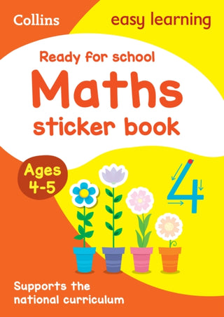 Cover image for 9780008775339 - Ready for school: maths Sticker Book Ages 4-5