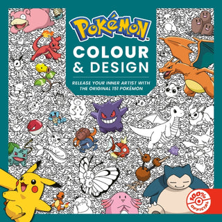 Cover image for 9780008775575 - Pokemon Colour and Design