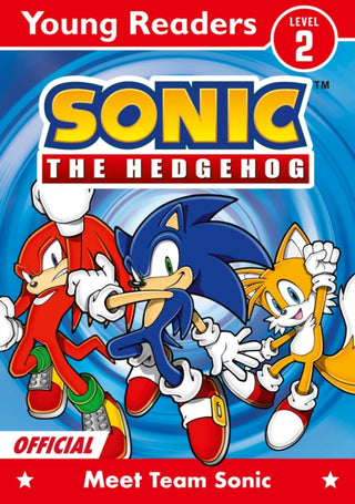 Cover image for 9780008775582 - Sonic the Hedgehog Young Readers Level 2: Meet Team Sonic