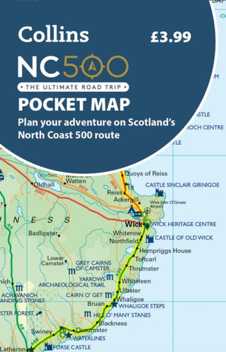Cover image for 9780008780432 - NC500 Pocket Map